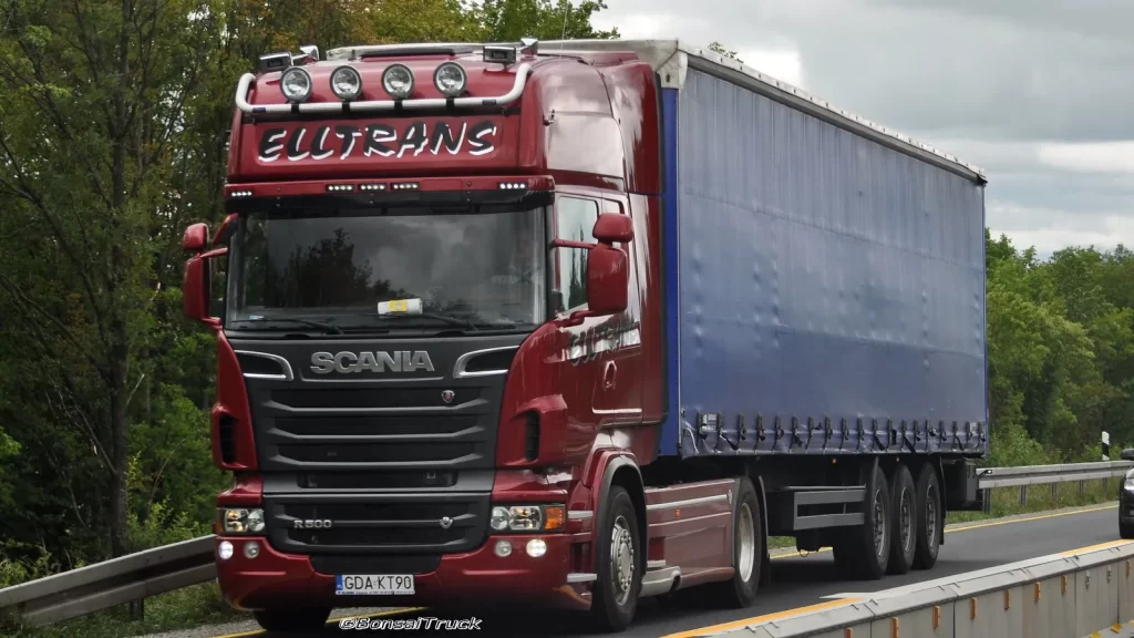 Elltrans' truck 19